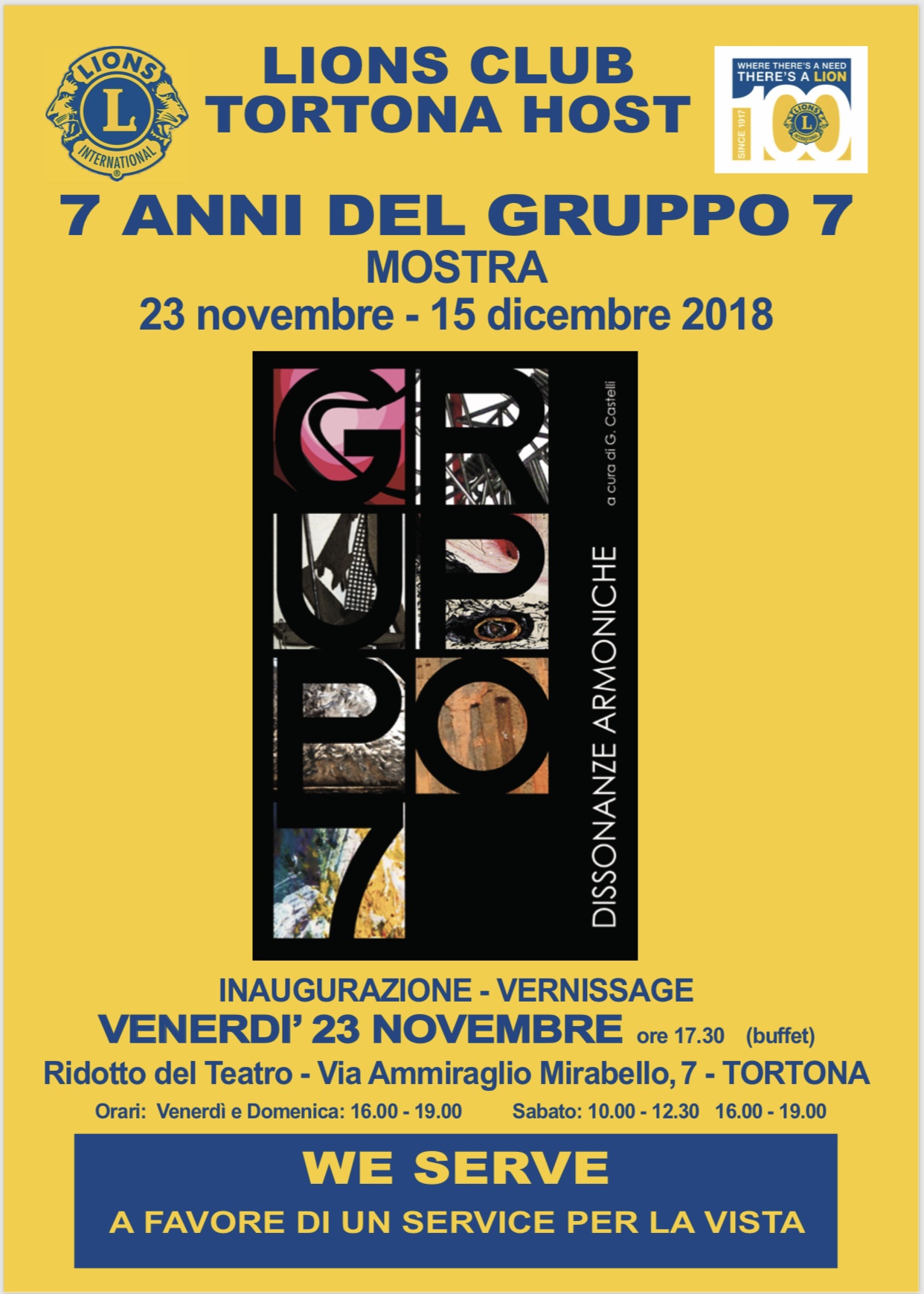 Vernissage - 7 anni del Gruppo 7