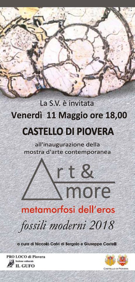 Fossili moderni 2018 - Art and More - Metamorfosi dell'eros