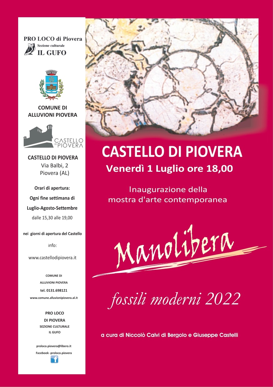 Manolibera - Fossili Moderni 2022 - Mostra d'Arte Contemporanea